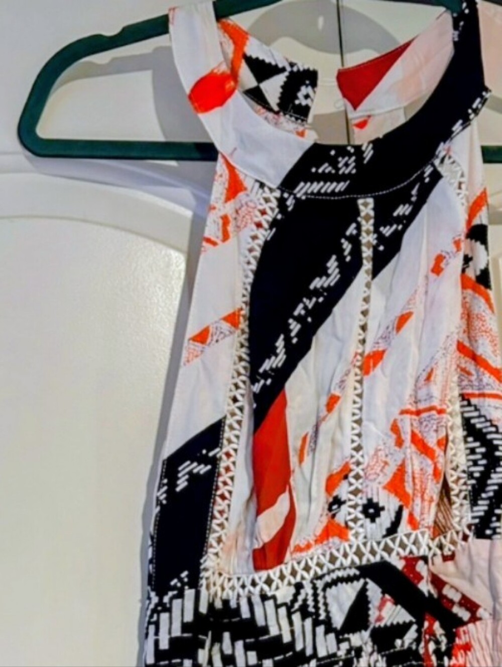 NWT! ANTHROPOLOGIE ABEL THE LABEL M ABSTRACT FEMININE FLOWING RESORT SUN DRESS - Picture 4 of 10
